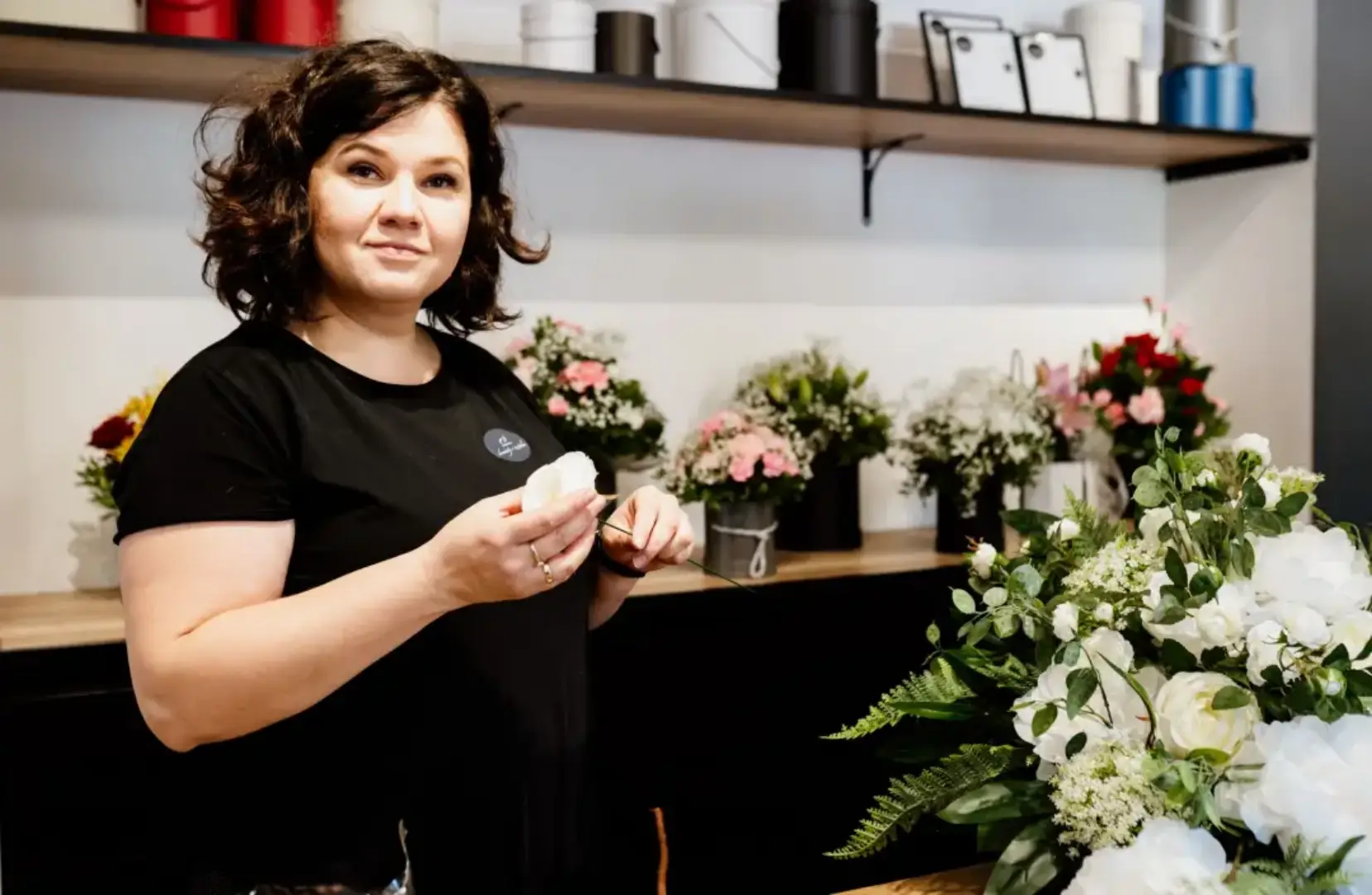 Kasia Ryszkowska-Impresja-Kwiaciarnia Internetowa i Stacjonarna-Galeria Olimp Lublin