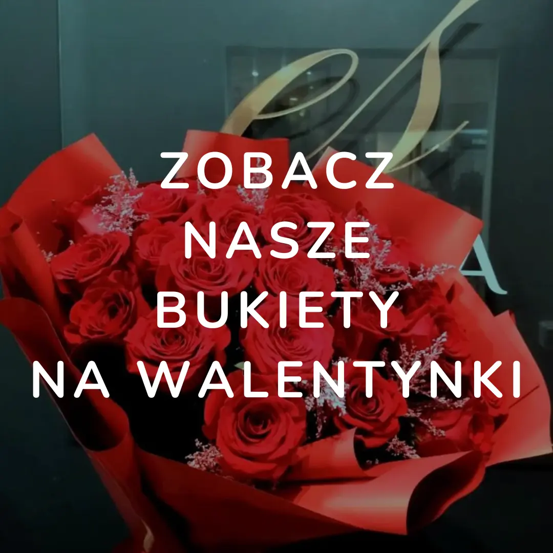 Zobacz nasze bukiety na Walentynki 2024 w Lublinie-Kwiaciarnia Impresja Lublin
