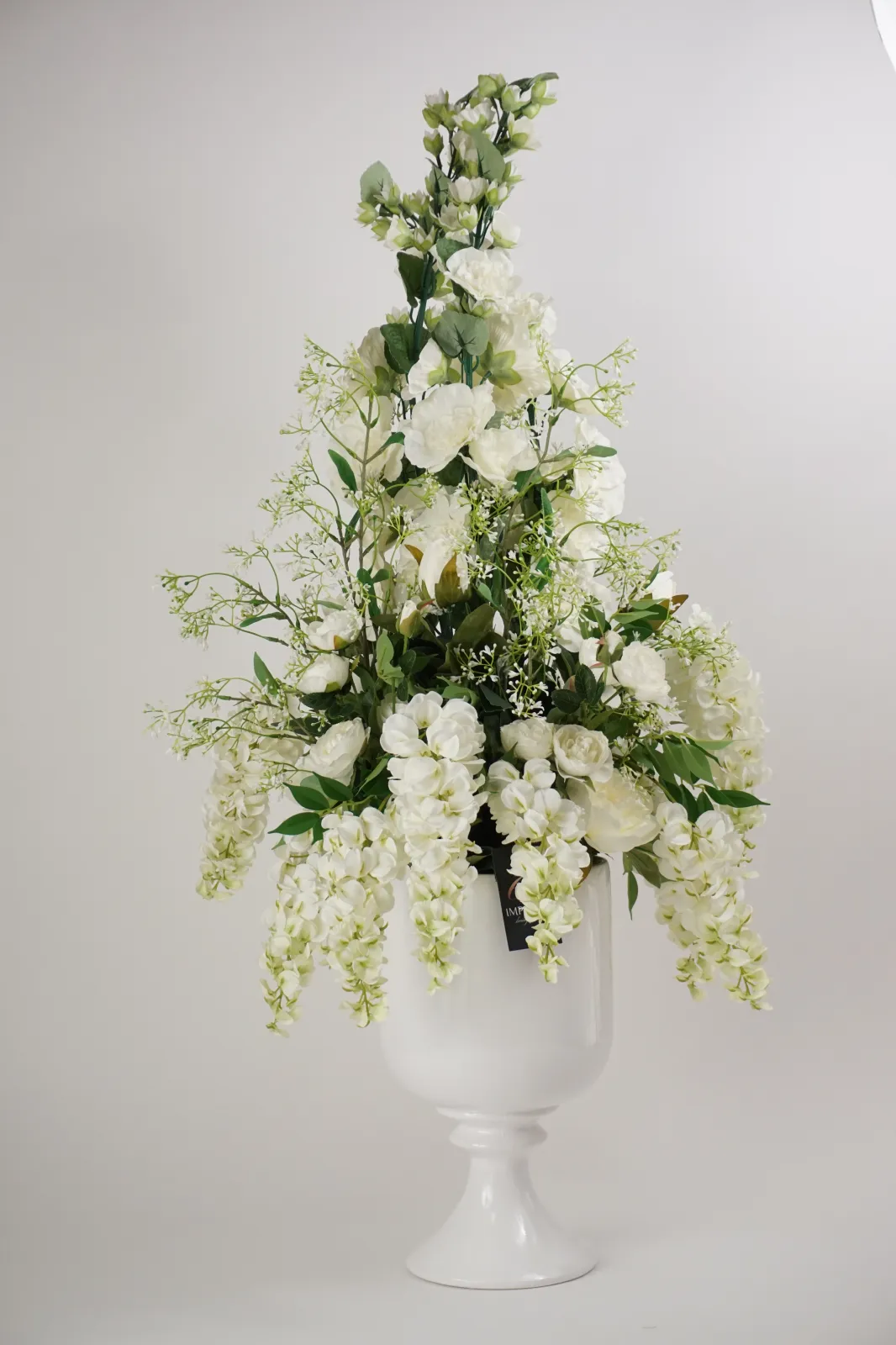 Malwy i Wisteria <br>w Naczyniu Ceramicznym - obrazek 2